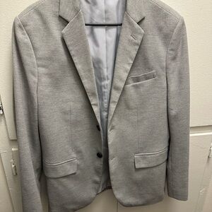 Gray blazer